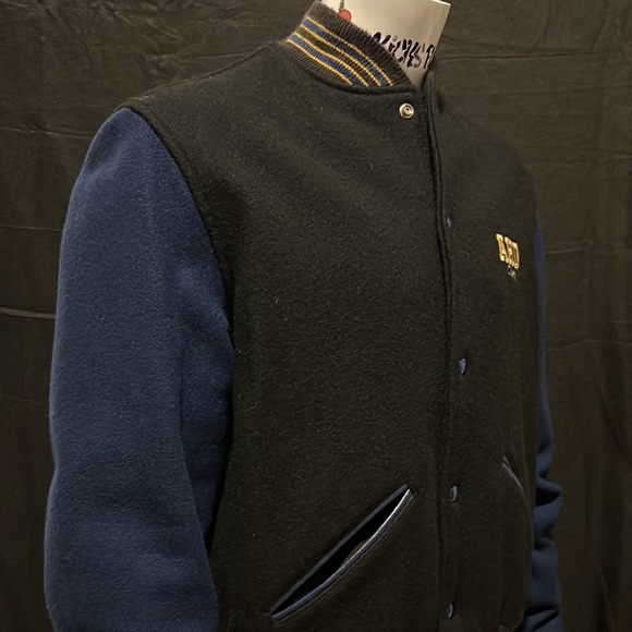 Vintage AHD College Wool Varsity Jacket by Hatchers Sportswear - Picture 5 of 7